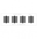 трафарет под память 4* DDR7 IDEAL