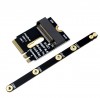 M.2 A&E Wifi Interface Reverse Conversion to M-key Nvme SSD